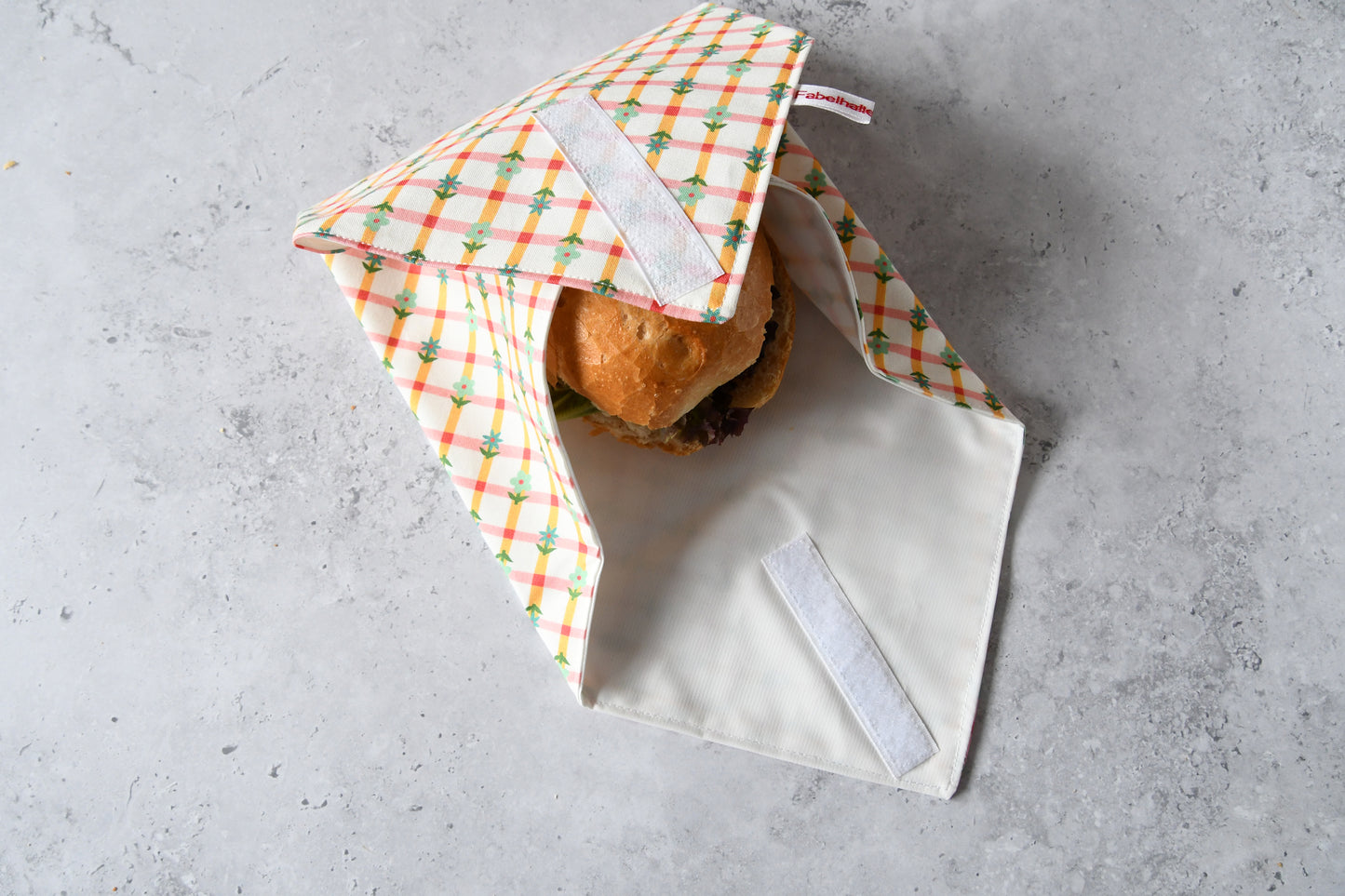 Wiederverwendbarer Sandwich Wrap - Karoline orange