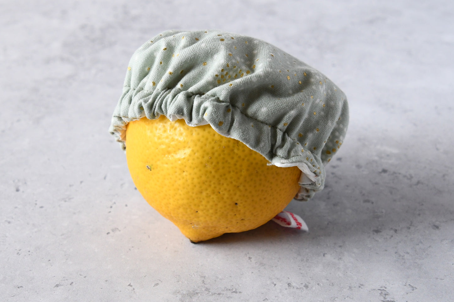 Schüsselhaube - Glitter auf hellmint