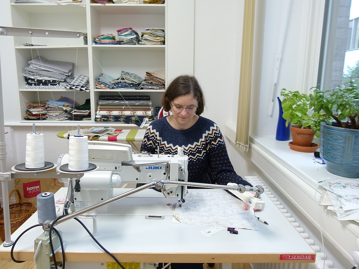 Yvonne in der Fabelhaften Werkstatt