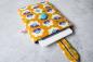 Preview: eBook-Reader-Tasche "Retroblumen auf senfgelb I"