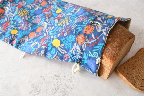 Brotbeutel, Aufbewahrung geschnittenes Brot - "Akiko"