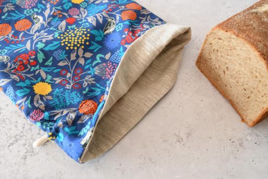 Preview: Brotbeutel, Aufbewahrung geschnittenes Brot - "Akiko"