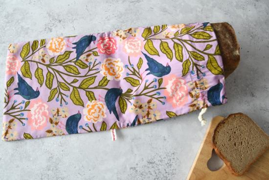 Brotbeutel, Aufbewahrung geschnittenes Brot - "Agnes"