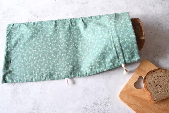 Brotbeutel, Aufbewahren von Brot - "Libellen auf mint"