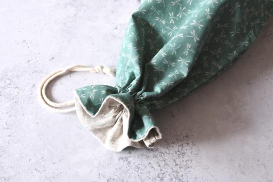 Preview: Brotbeutel, Aufbewahren von Brot - "Libellen auf mint"