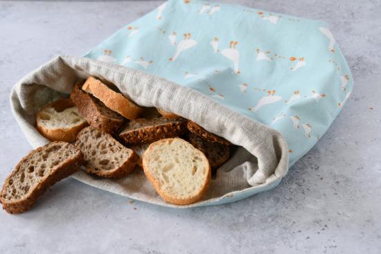Brotbeutel, Brotkorb, Brot aufbewahren - "Gänse"