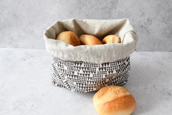 Brotbeutel, Brotkorb, Handgemacht mit Liebe - "Mia"