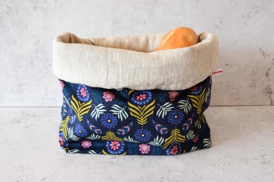 Preview: Brotbeutel, Brotkorb, Aufbewahrung Brot - "Livia"