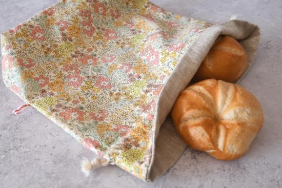 Preview: Brotbeutel, Brotkorb, Aufbewahrung geschnittenes Brot - "Hikari"