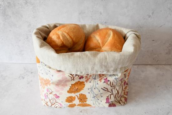 Preview: Brotbeutel, Brotkorb, Aufbewahrung frisches Brot - "September"