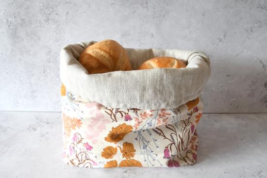 Preview: Brotbeutel, Brotkorb, Aufbewahrung frisches Brot - "September"