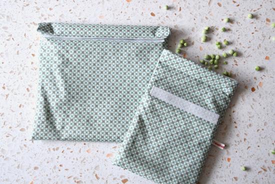 Gefrierbeutel wiederverwendbar, lebensmittelecht - "Primel"