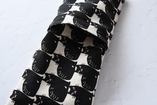 Preview: Körnerkissen, Rapssamenkissen "Schwarze Katzen"