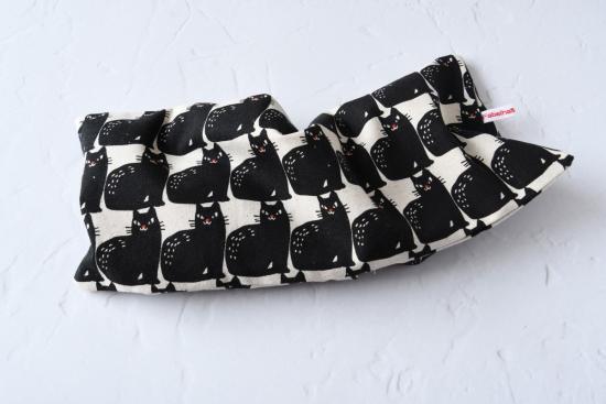 Preview: Körnerkissen, Rapssamenkissen "Schwarze Katzen"