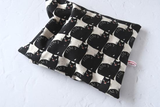 Körnerkissen, Rapssamenkissen "Schwarze Katzen"