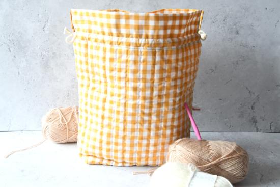 Projektasche - "Caro gelb"