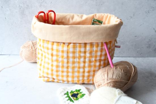 Preview: Projektasche - "Caro gelb"