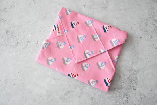 Preview: Sandwich-Wrap "Segelboote auf rosa"