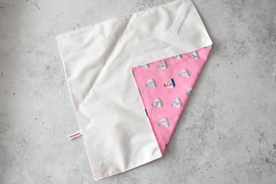 Sandwich-Wrap "Segelboote auf rosa"