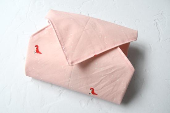 Sandwich-Wrap "Vögelchen auf rosa"