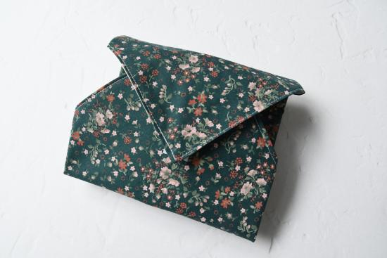 Sandwich-Wrap "Blümchen auf petrol"