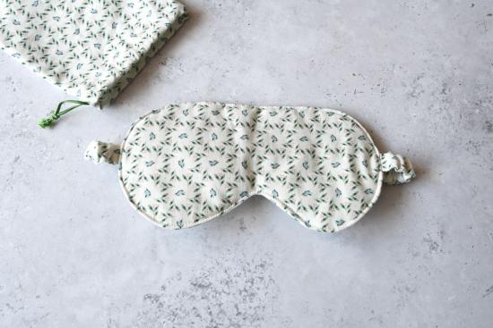 Schlafbrille, Augenmaske zum Schlafen - "Kleine Vögelchen"