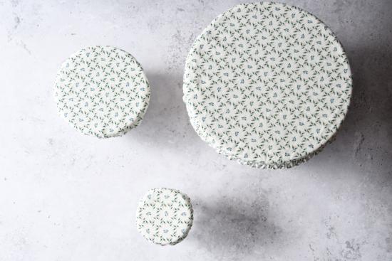 Preview: Schüsselhaube "Kleine Vögelchen"