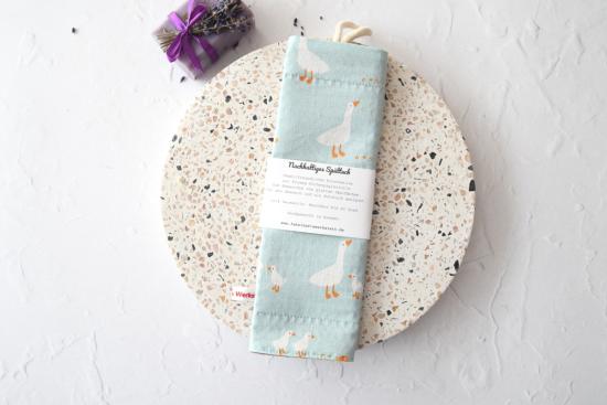 Preview: Spültuch, Putztuch - "Gänse"