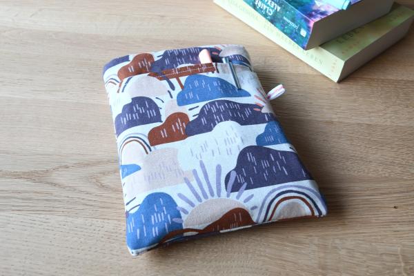 Buchtasche, Buchhülle - "Wolke"