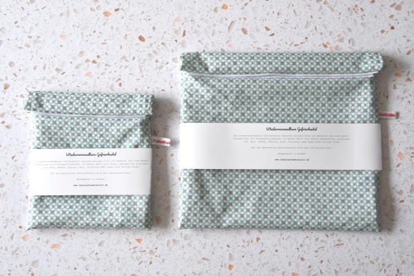 Gefrierbeutel wiederverwendbar, lebensmittelecht - "Primel"