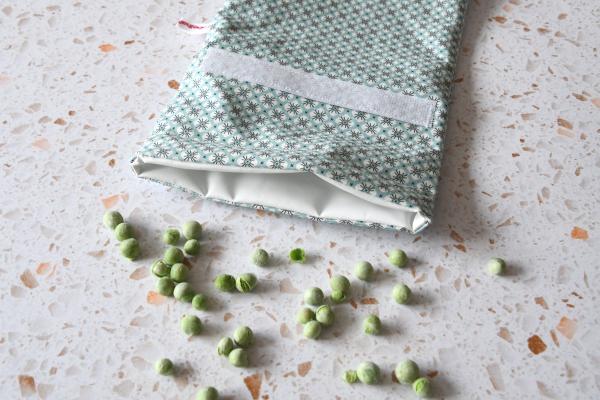 Gefrierbeutel wiederverwendbar, lebensmittelecht - "Primel"