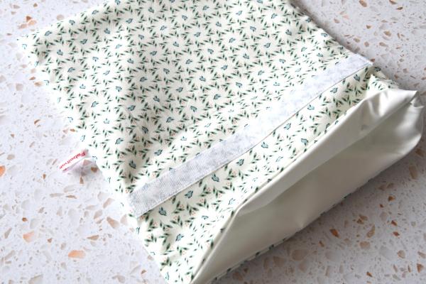 Gefrierbeutel wiederverwendbar, zero waste - "Vögelchen"