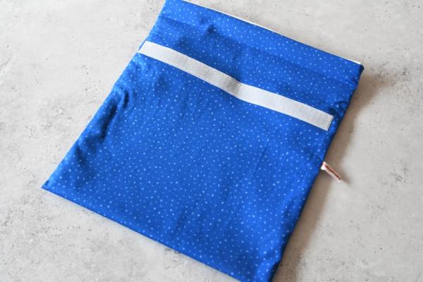 Gefrierbeutel wiederverwendbar, nachhaltig - "Blue dottie"