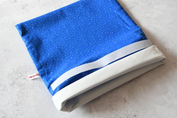 Gefrierbeutel wiederverwendbar, nachhaltig - "Blue dottie"