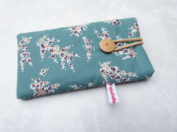 Handytasche "Zweige auf blau"