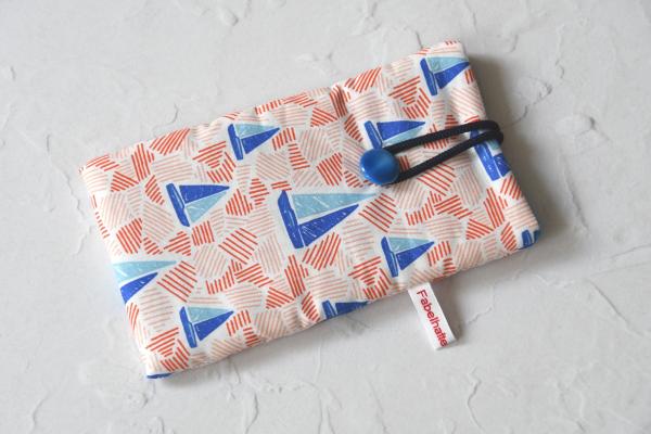 Handytasche "Blaue Segelboote"
