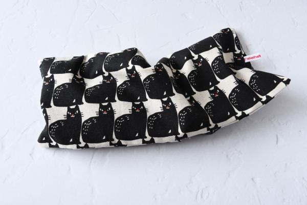 Körnerkissen, Rapssamenkissen "Schwarze Katzen"