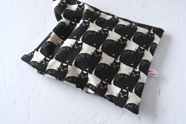 Körnerkissen, Rapssamenkissen "Schwarze Katzen"