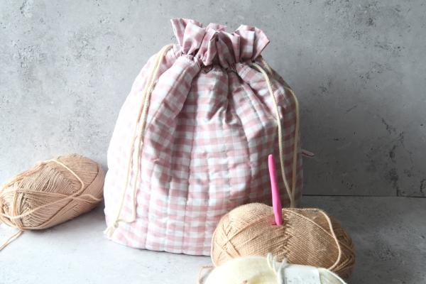 Projekttasche - "Caro rosa"