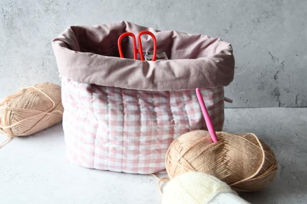 Projekttasche - "Caro rosa"