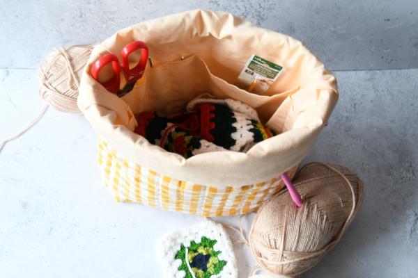 Projektasche - "Caro gelb"