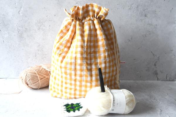 Projektasche - "Caro gelb"