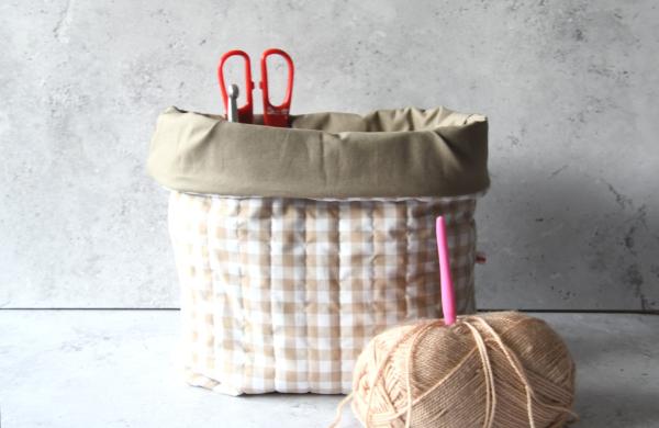 Projektasche - "Caro beige"