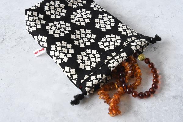 Kinchaku Beutel, Reisebeutel, nachhaltig Reisen - "Yoshiko"