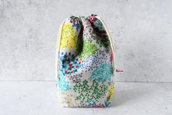 Kinchaku Beutel, Reisebeutel, nachhaltig Reisen - "Ayaka"