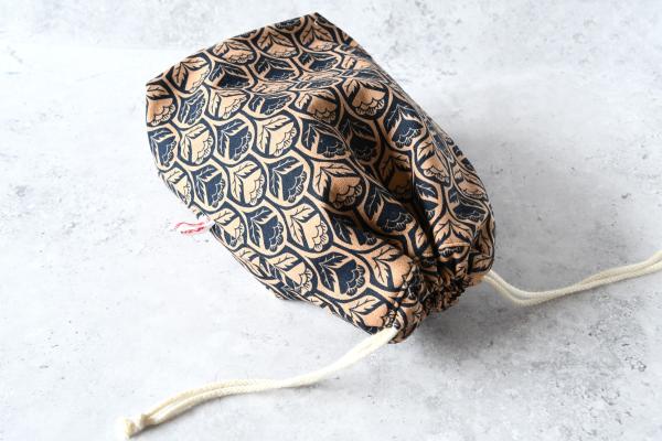 Kinchaku Beutel, Reisebeutel, nachhaltig Reisen - "Mariko"