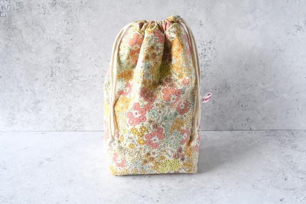 Kinchaku Beutel, Reisebeutel, nachhaltig Reisen - "Hikari"