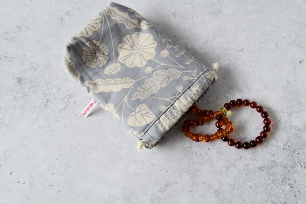 Kinchaku Beutel, Reisebeutel, nachhaltig Reisen - "Murasaki"