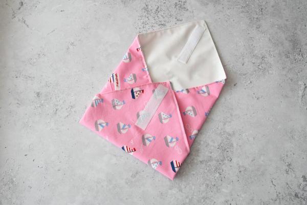 Sandwich-Wrap "Segelboote auf rosa"