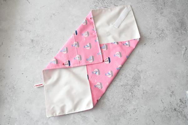 Sandwich-Wrap "Segelboote auf rosa"